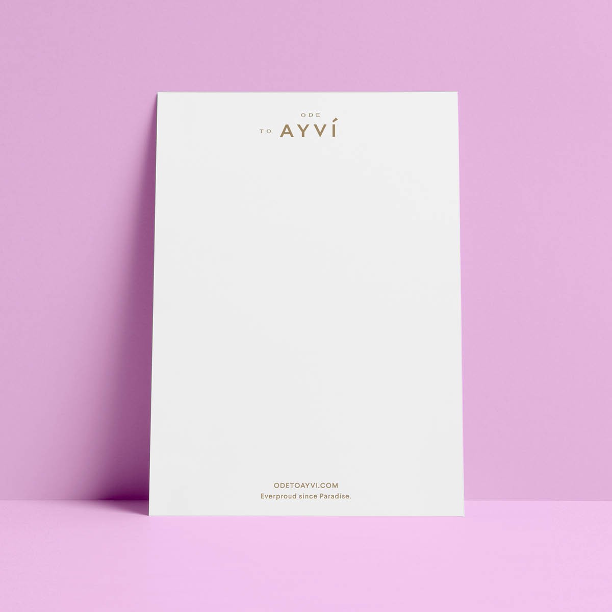 Karte EMPOWER von ODE TO AYVI