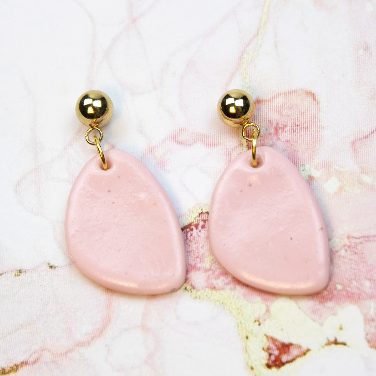 nathys_illustration - Ohrringe "Rosenblatt" spring feelings collection 2,5cm