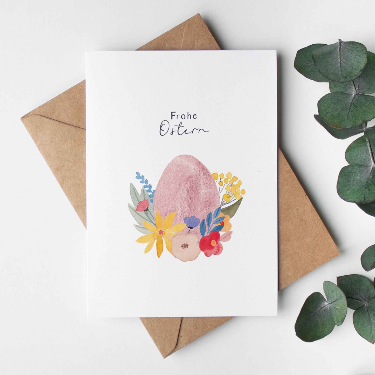Grußkarte "Osterei" | Paperlandscape