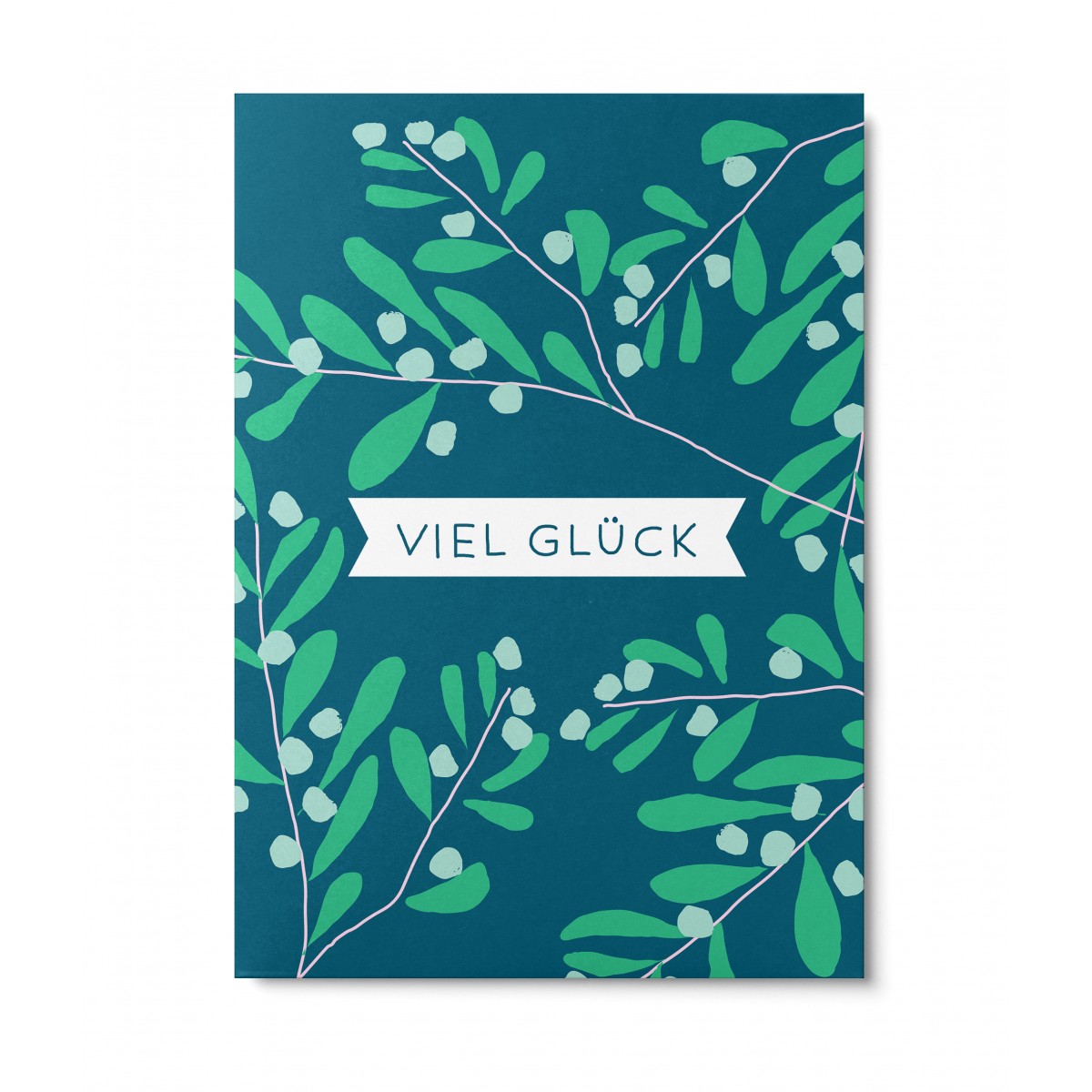 UNTER PINIEN – Viel Glück – Postkarte