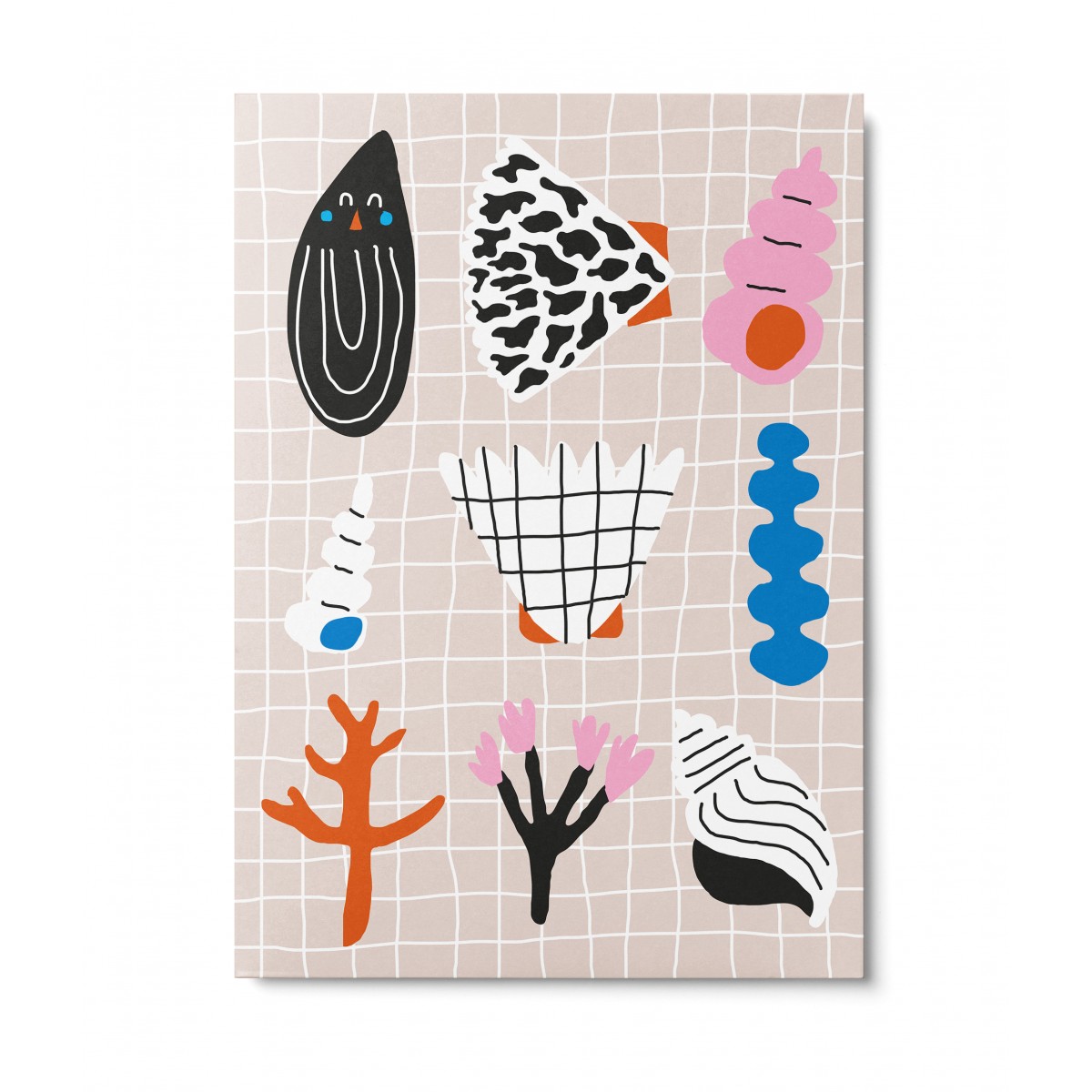 UNTER PINIEN – Moules – Postkarte