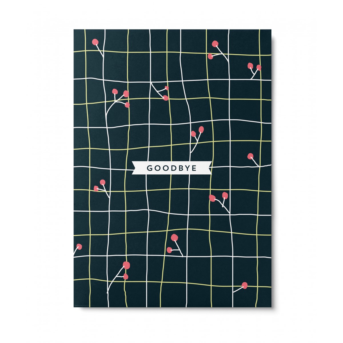 UNTER PINIEN – Goodbye – Postkarte