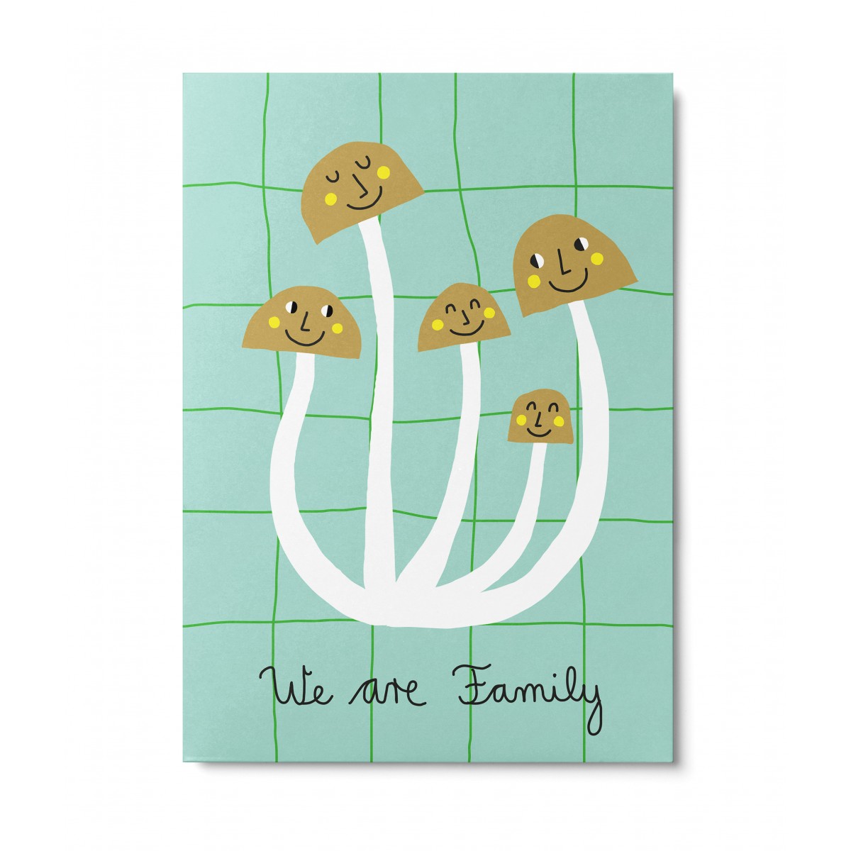 UNTER PINIEN – We are Family – Postkarte