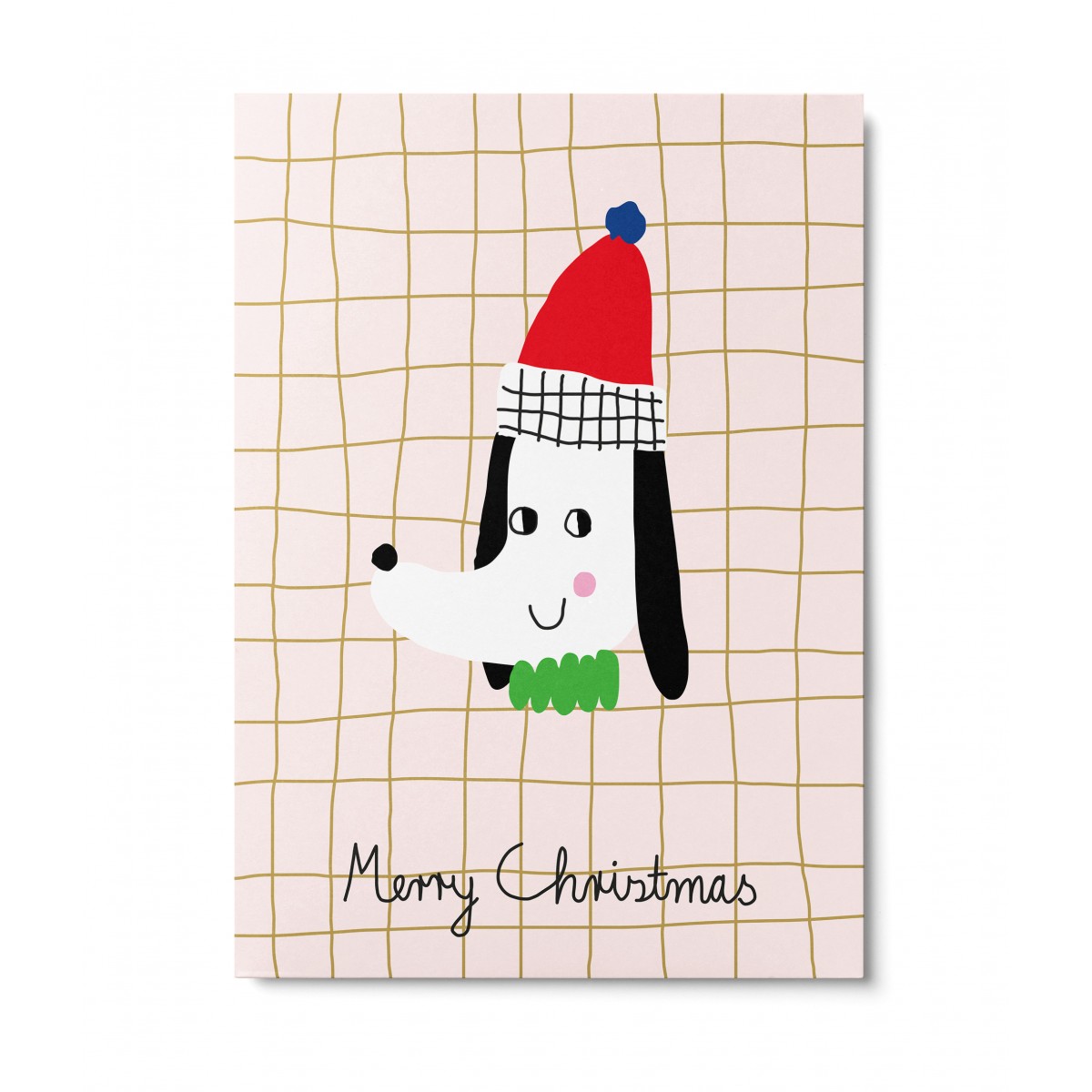 UNTER PINIEN – Christmas Dog – Postkarte