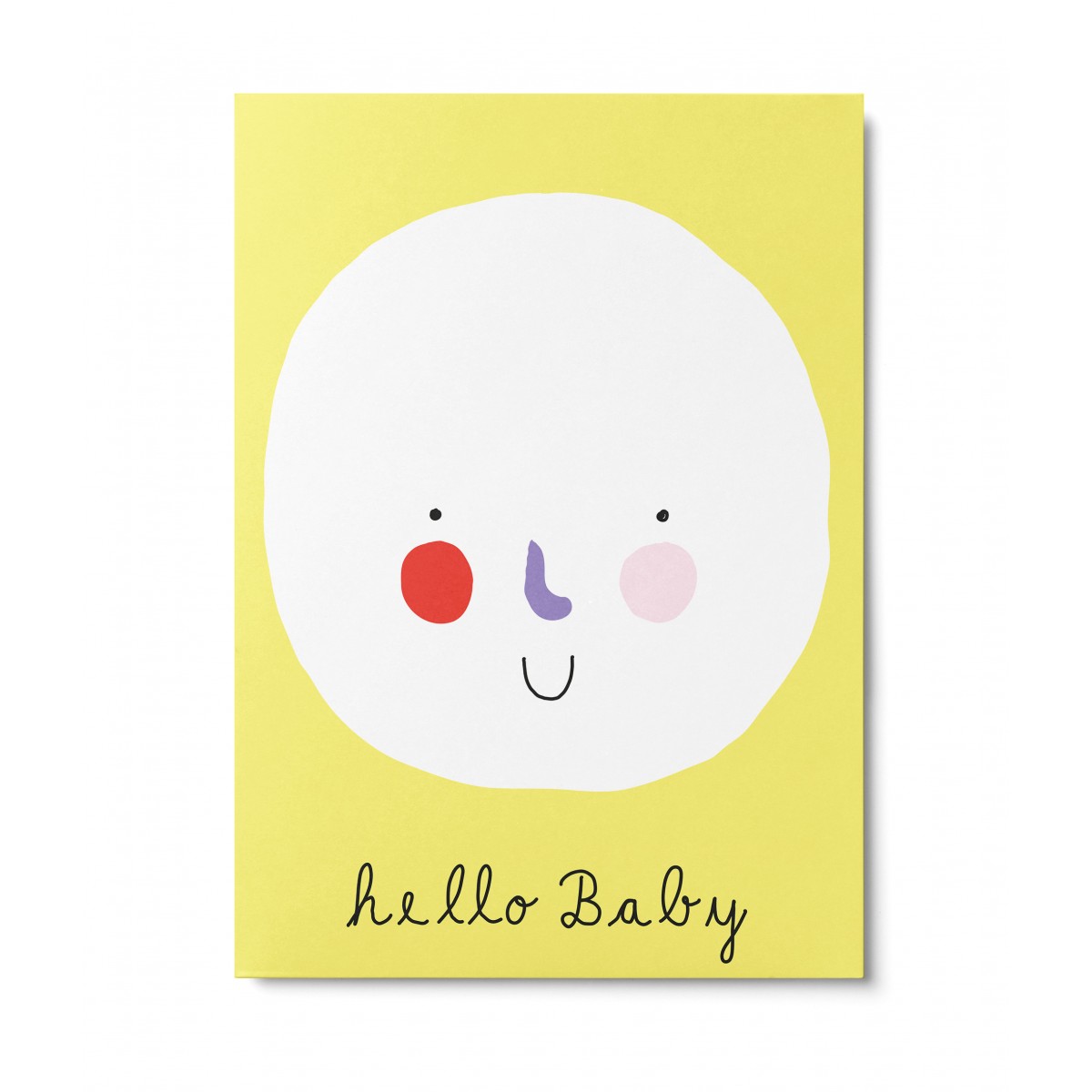 UNTER PINIEN – hello Baby – Postkarte