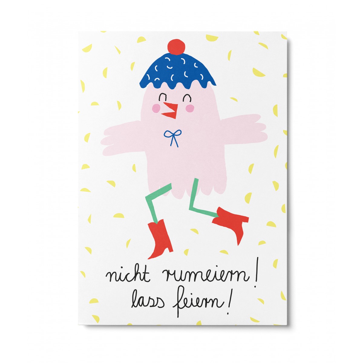 UNTER PINIEN – Partyküken – Postkarte