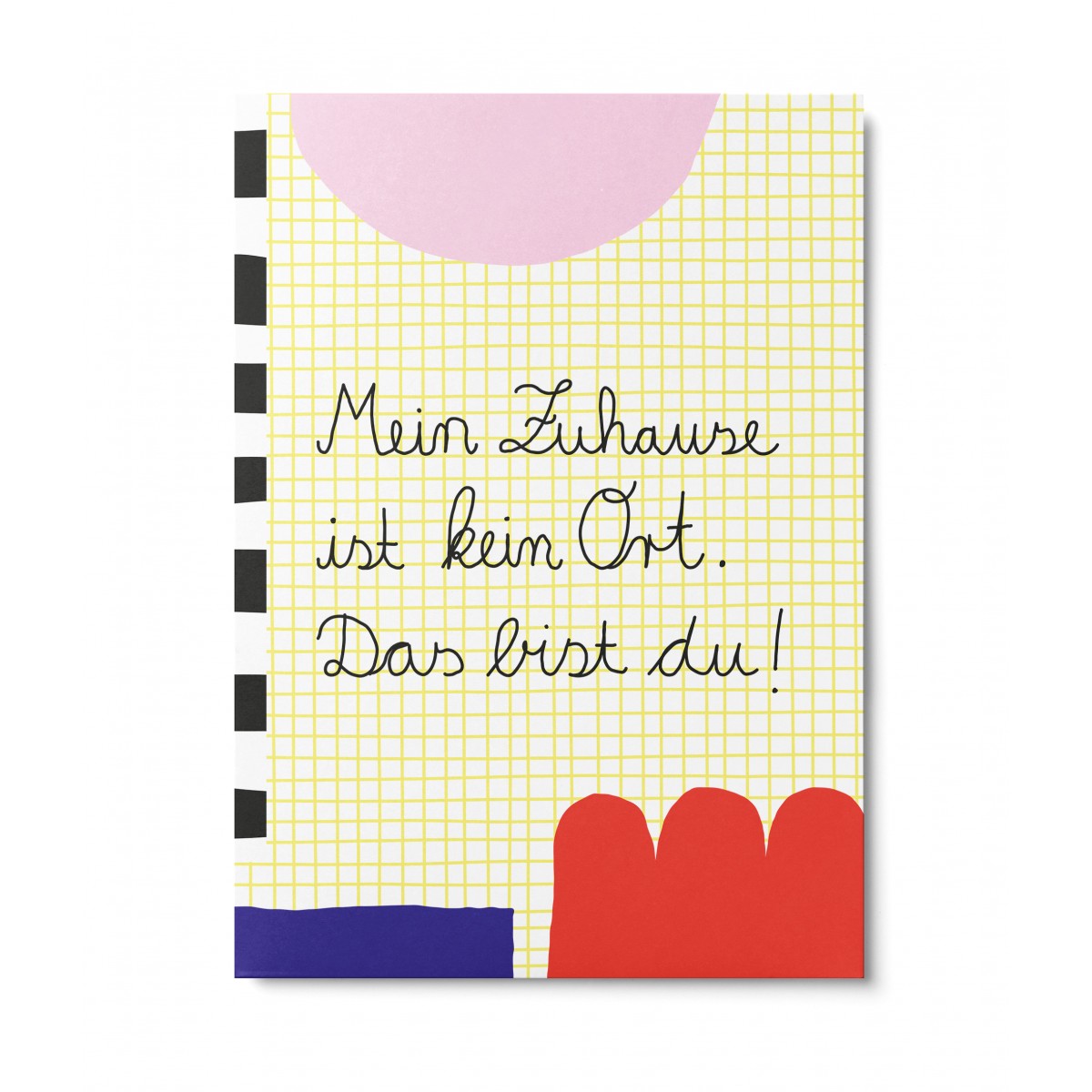 UNTER PINIEN – Zuhause – Postkarte