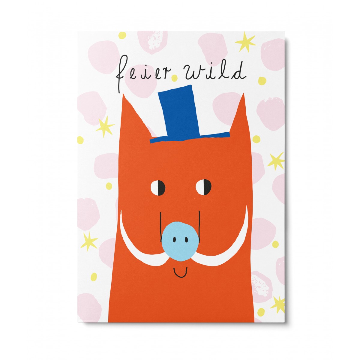 UNTER PINIEN – feier wild – Postkarte