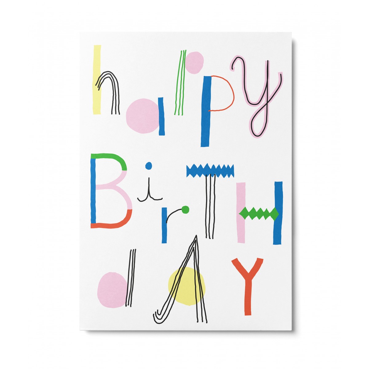 UNTER PINIEN – Geburtstag – Postkarte