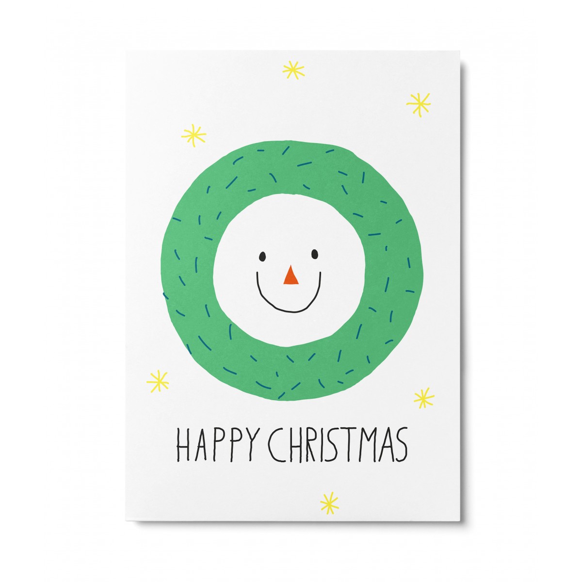 UNTER PINIEN – happy christmas – Postkarte UNTER PINIEN – happy christmas – Postkarte