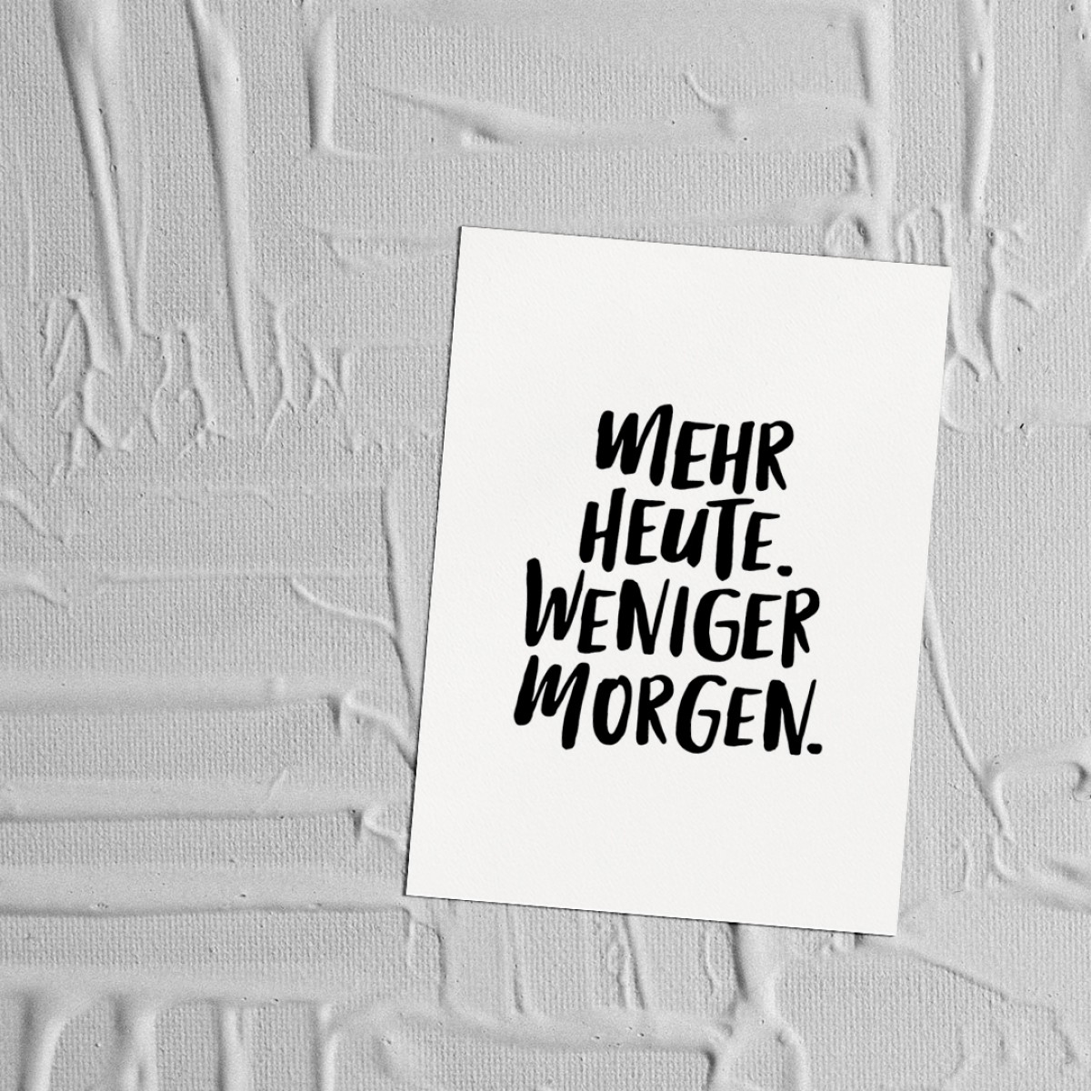 Love is the new black - Postkarte -
Mehr Heute 