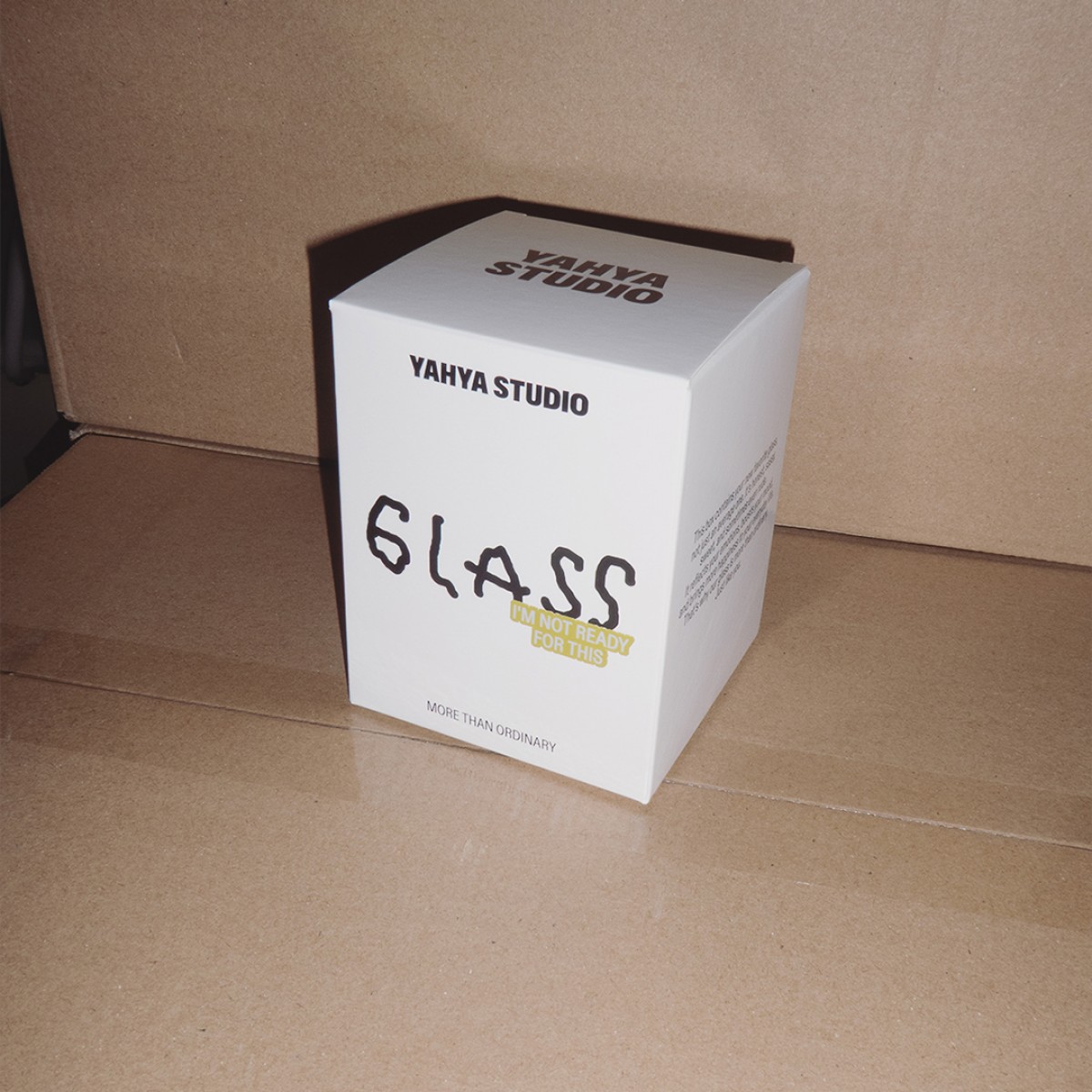 I'm Not Ready for this - 500ML Glas - yahya studio, johanna schwarzer
