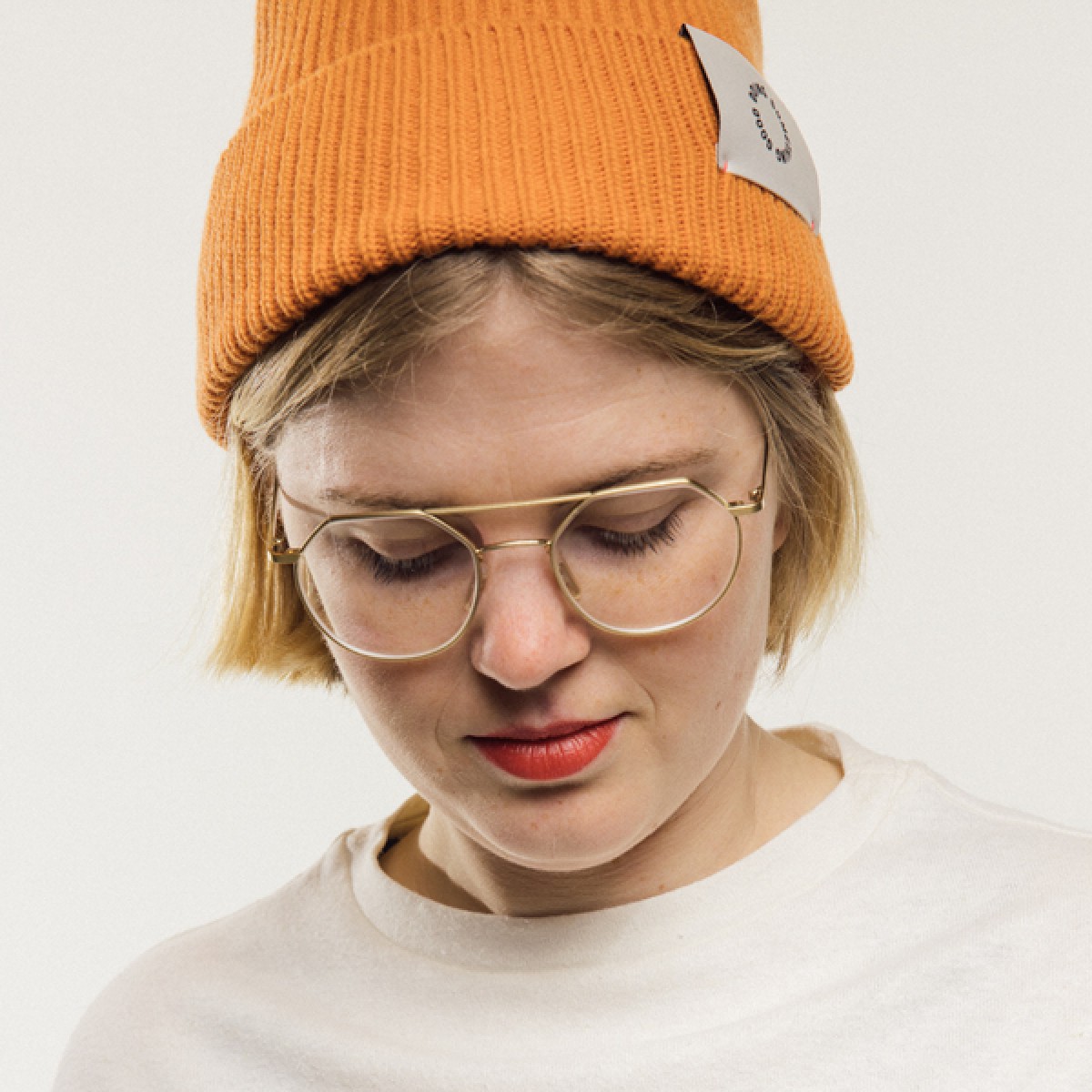 Doing Something Good – Beanie Orange – Paradise Security