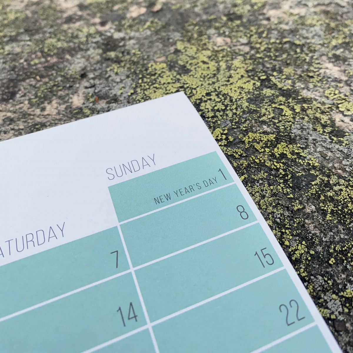 Wandkalender 2023 „Pastell“ | Das Original von Wi-La-No | 100 % Recyclingpapier | Limited Edition