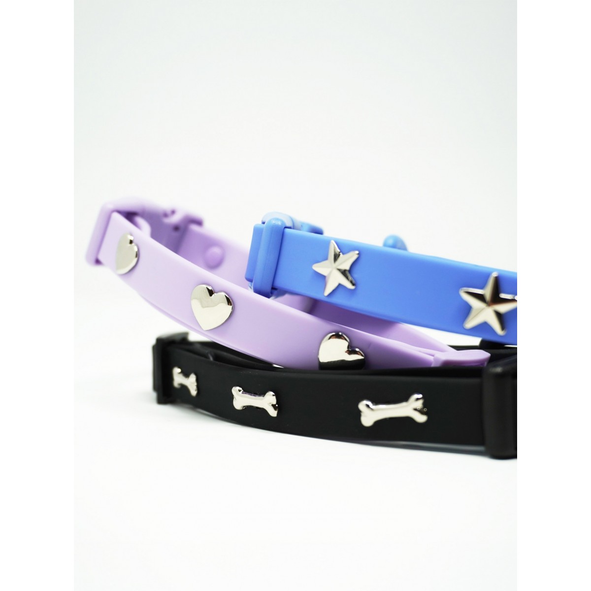 Herz Silber Hundehalsband Anhänger - PawPopz