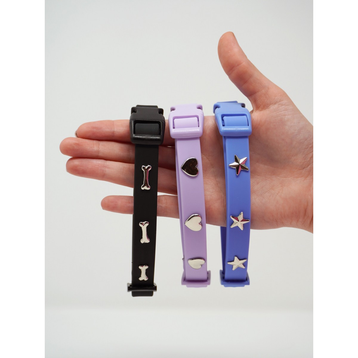 Stern Silber Hundehalsband Anhänger - PawPopz