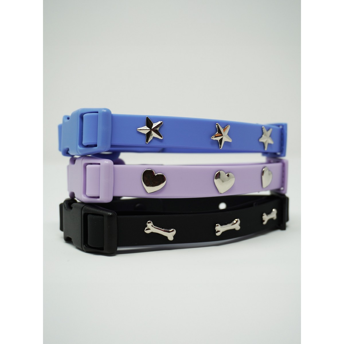 Stern Silber Hundehalsband Anhänger - PawPopz