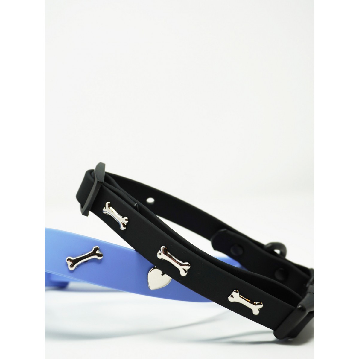 Knochen Silber Hundehalsband Anhänger - PawPopz