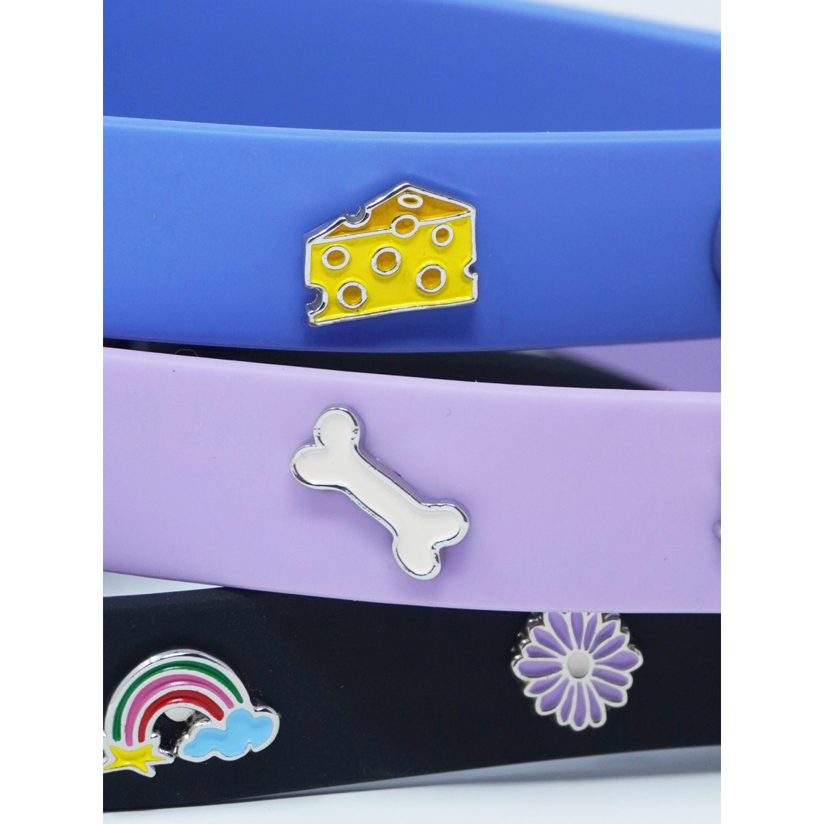 Käse Hundehalsband Anhänger Gelb - PawPopz