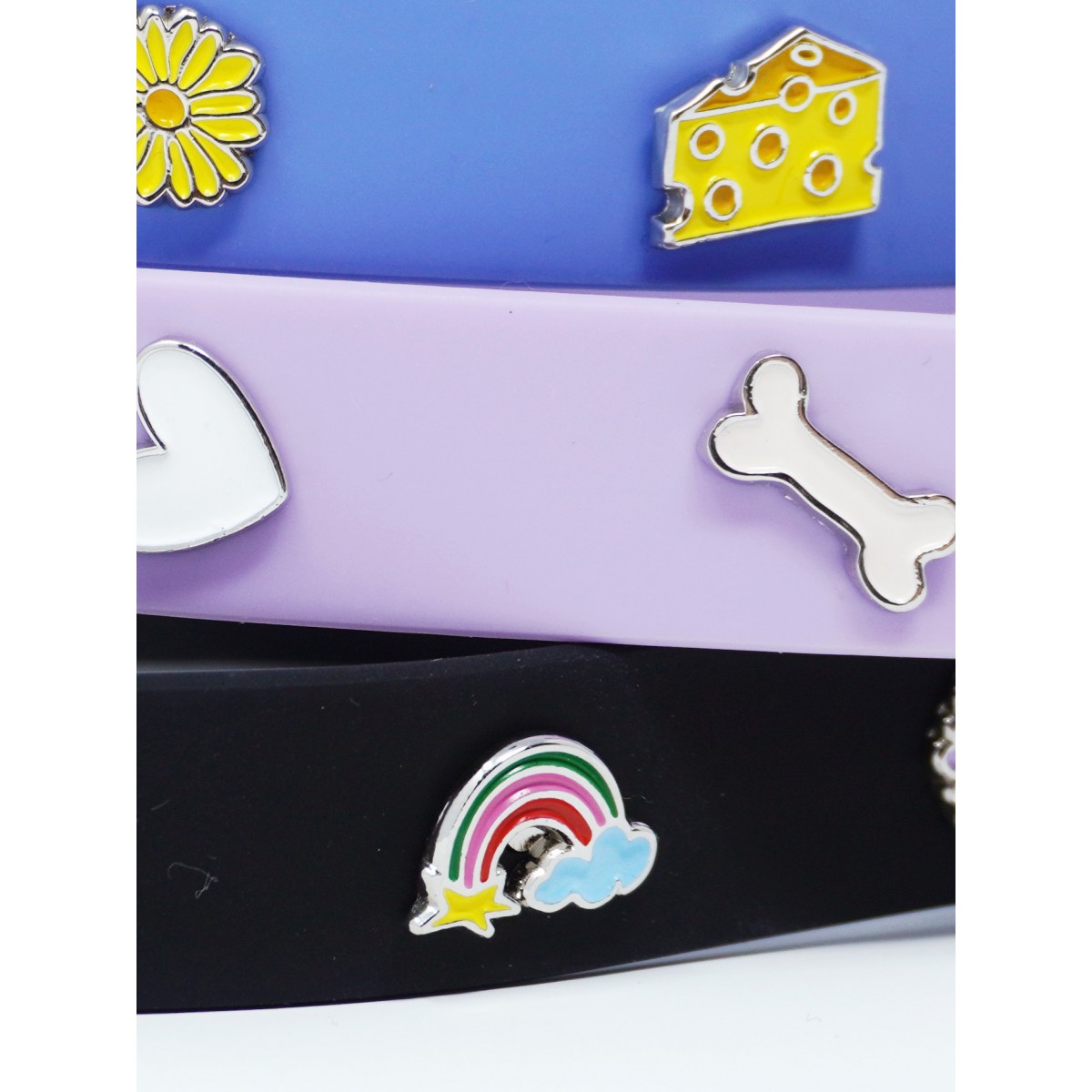 Regenbogen Hundehalsband Anhänger - PawPopz