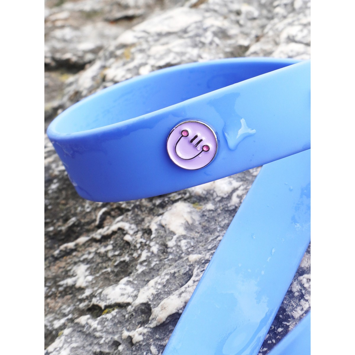 Happy Face Hundehalsband Anhänger - PawPopz