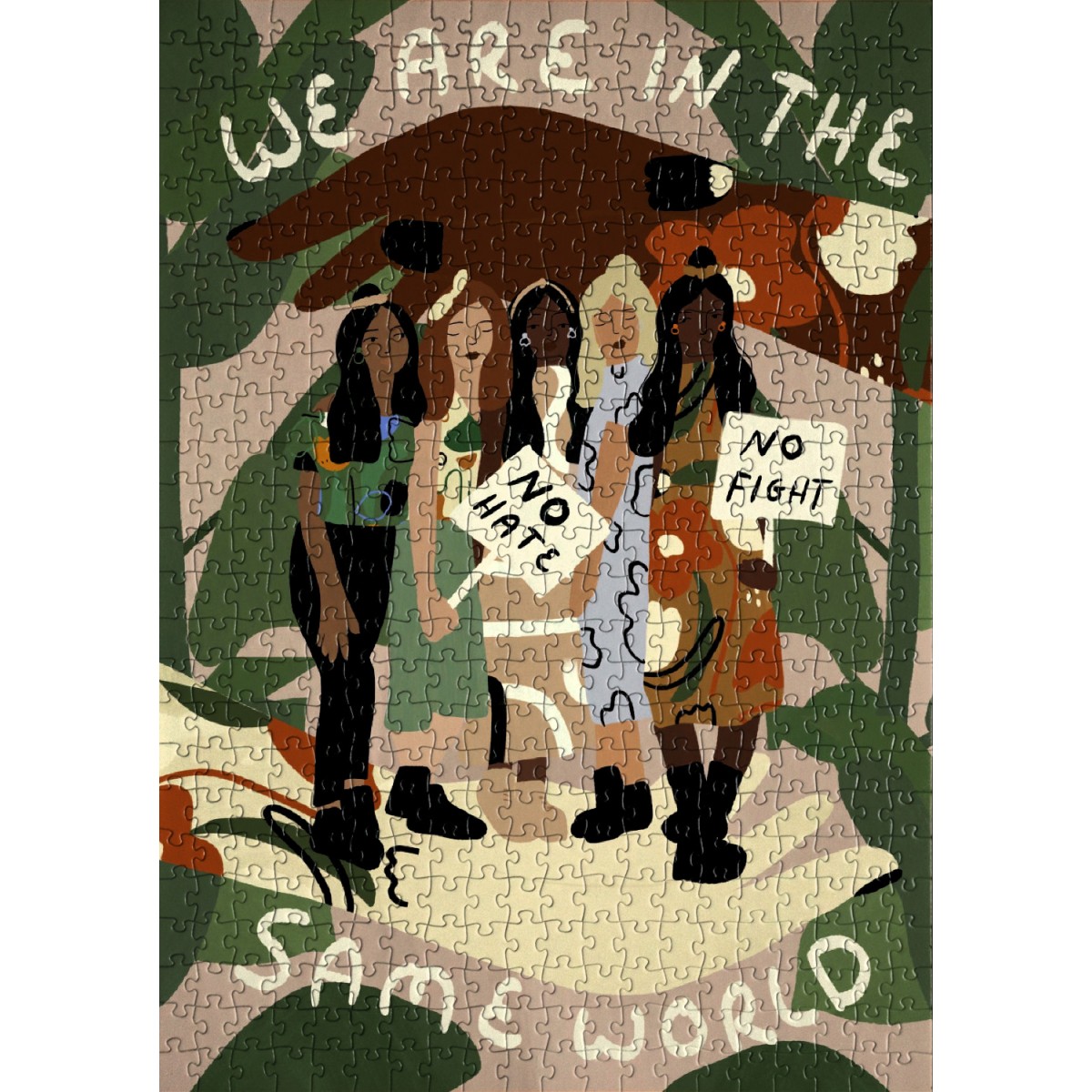 Das Puzzle Kollektiv - Limited Edition "We Are In The Same World" 1000 Teile 