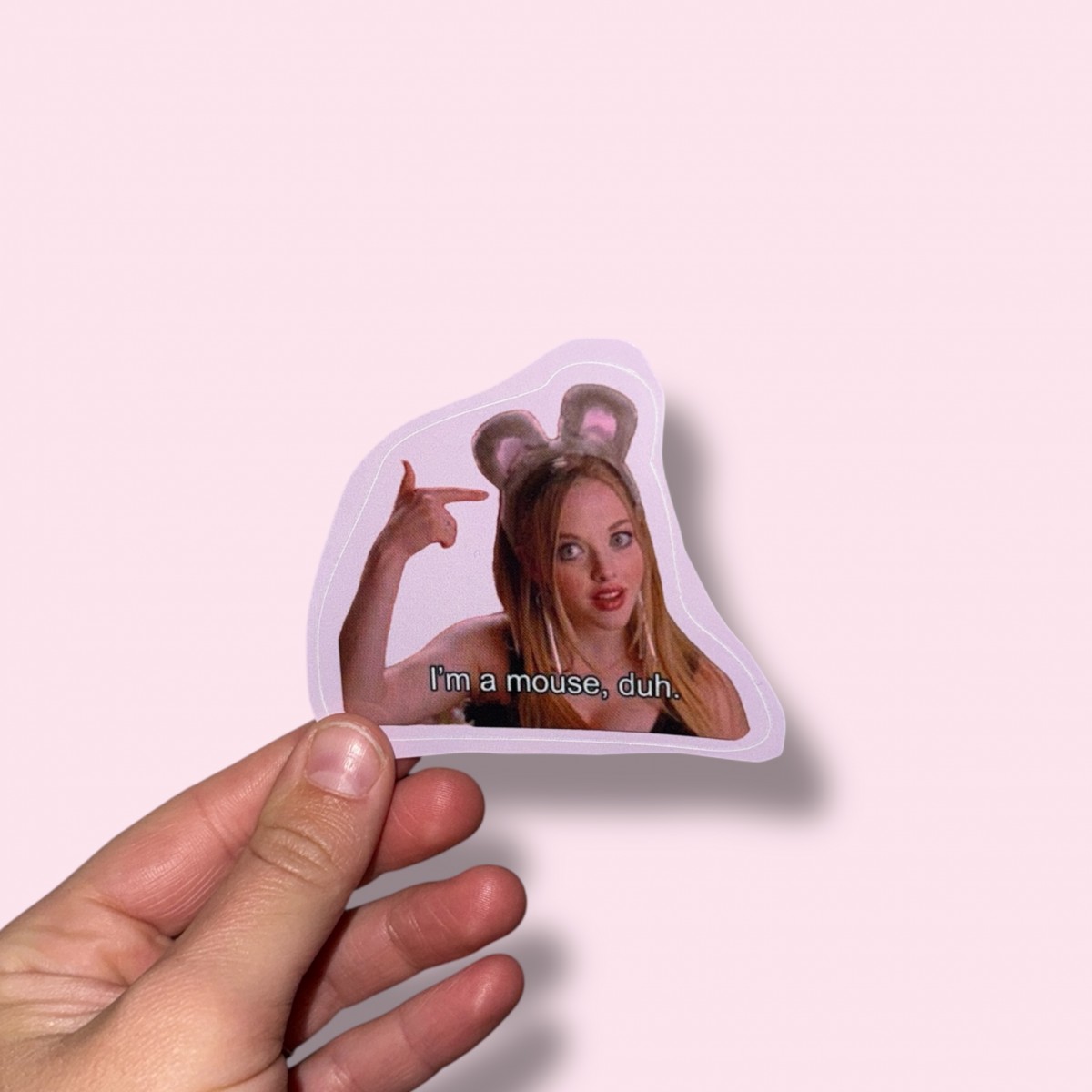 MOUSE, DUH Vinyl Sticker - The Propcorner
