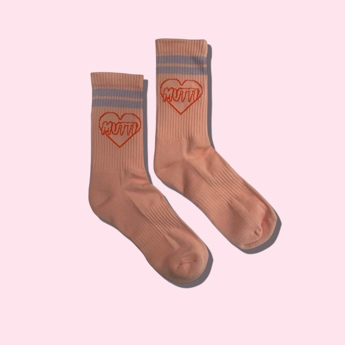 MUTTI PEACH Socks - The Propcorner