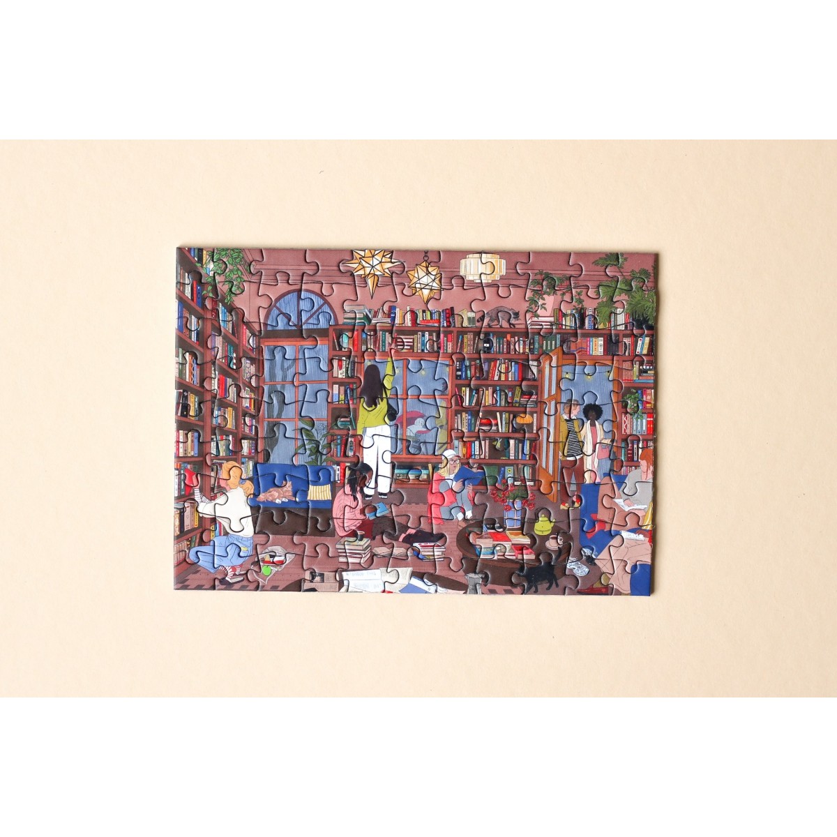 Piecely Book Nook Minipuzzle, 99 Teile