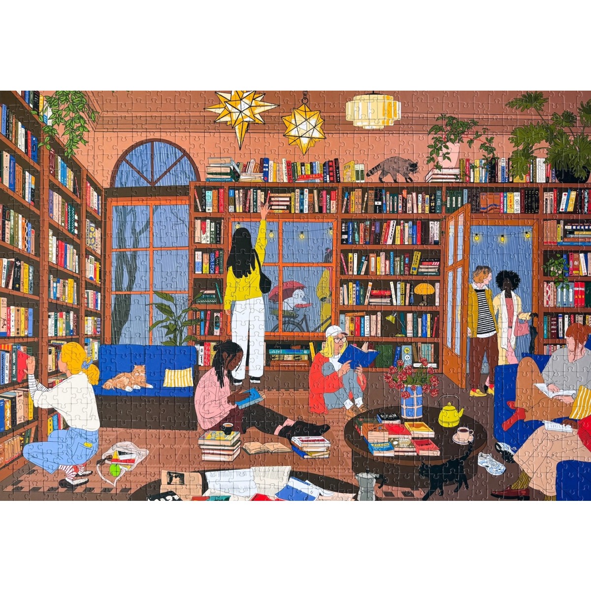 Piecely Book Nook Puzzle, 1000 Teile