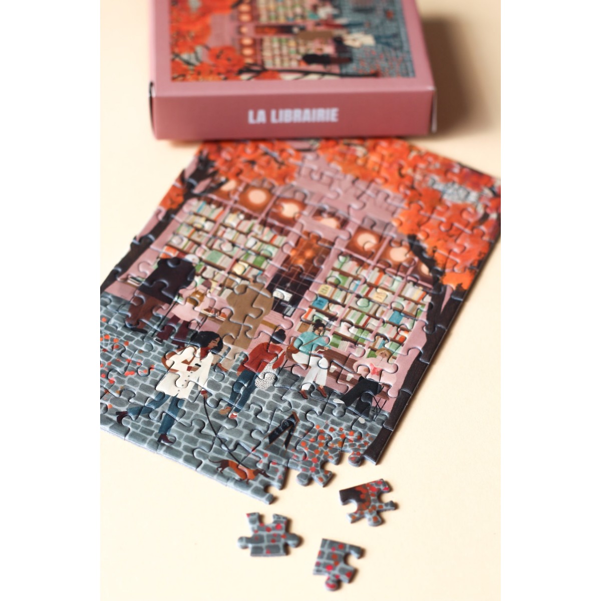 Piecely La Librairie Minipuzzle, 99 Teile