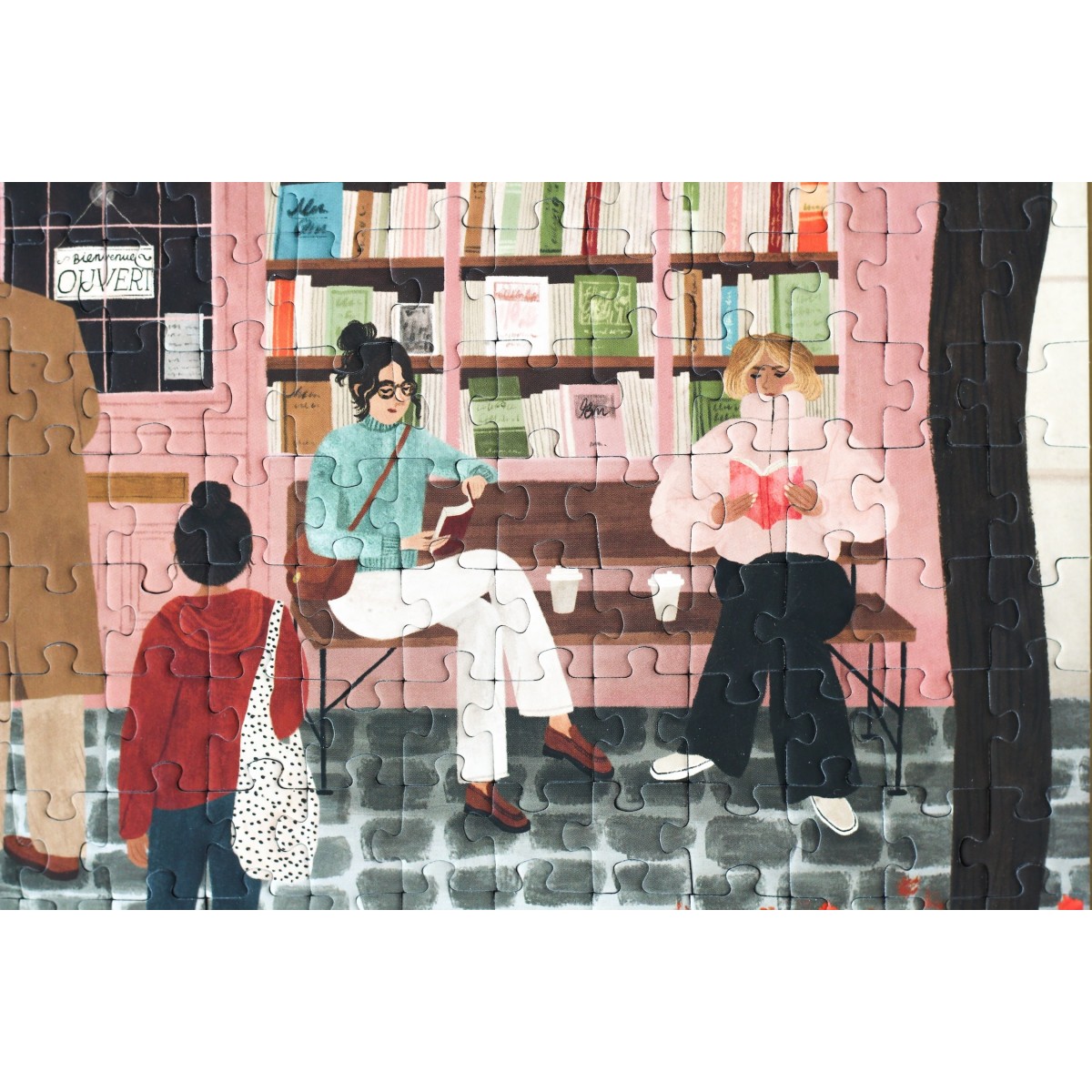 Piecely La Librairie Puzzle, 500 Teile