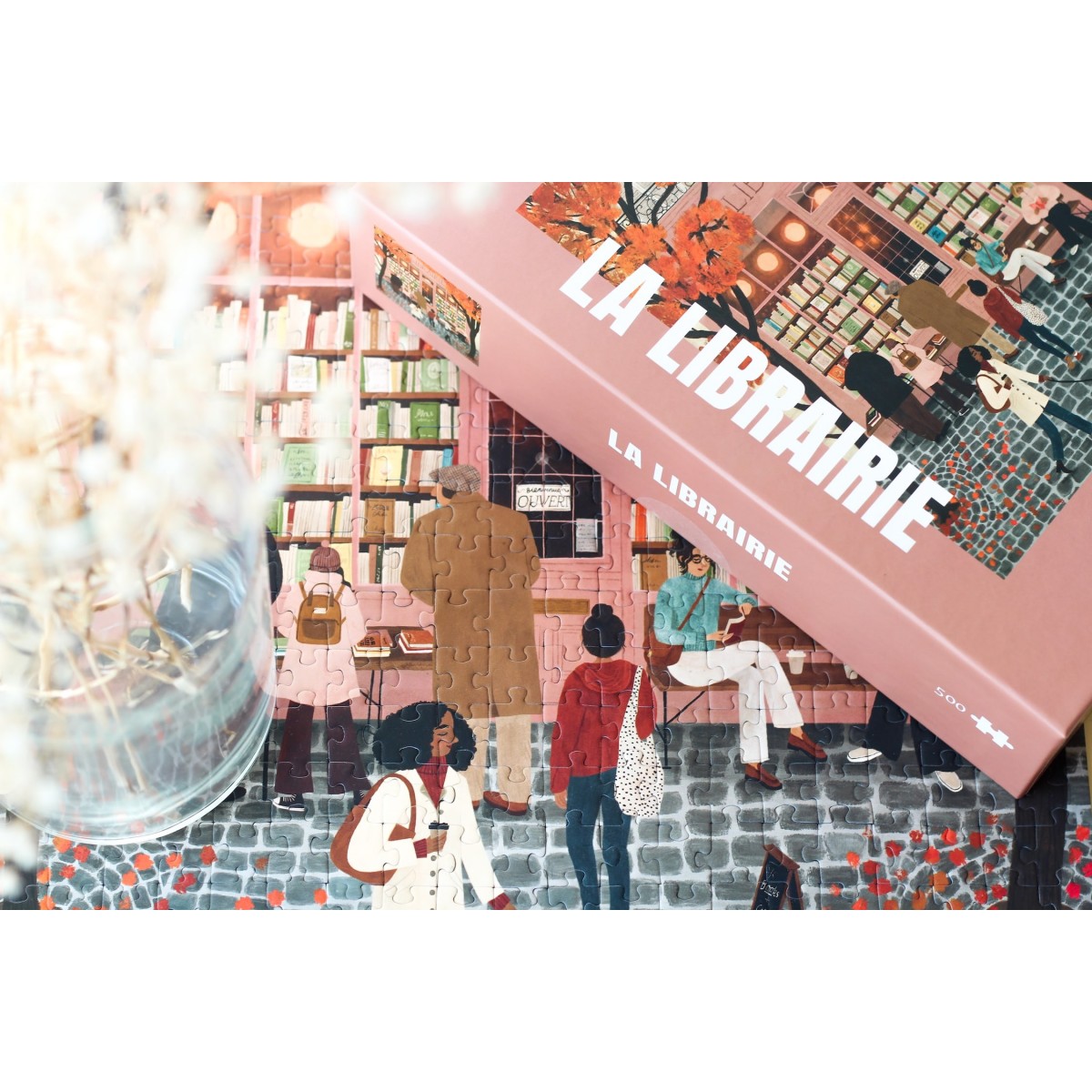 Piecely La Librairie Puzzle, 500 Teile