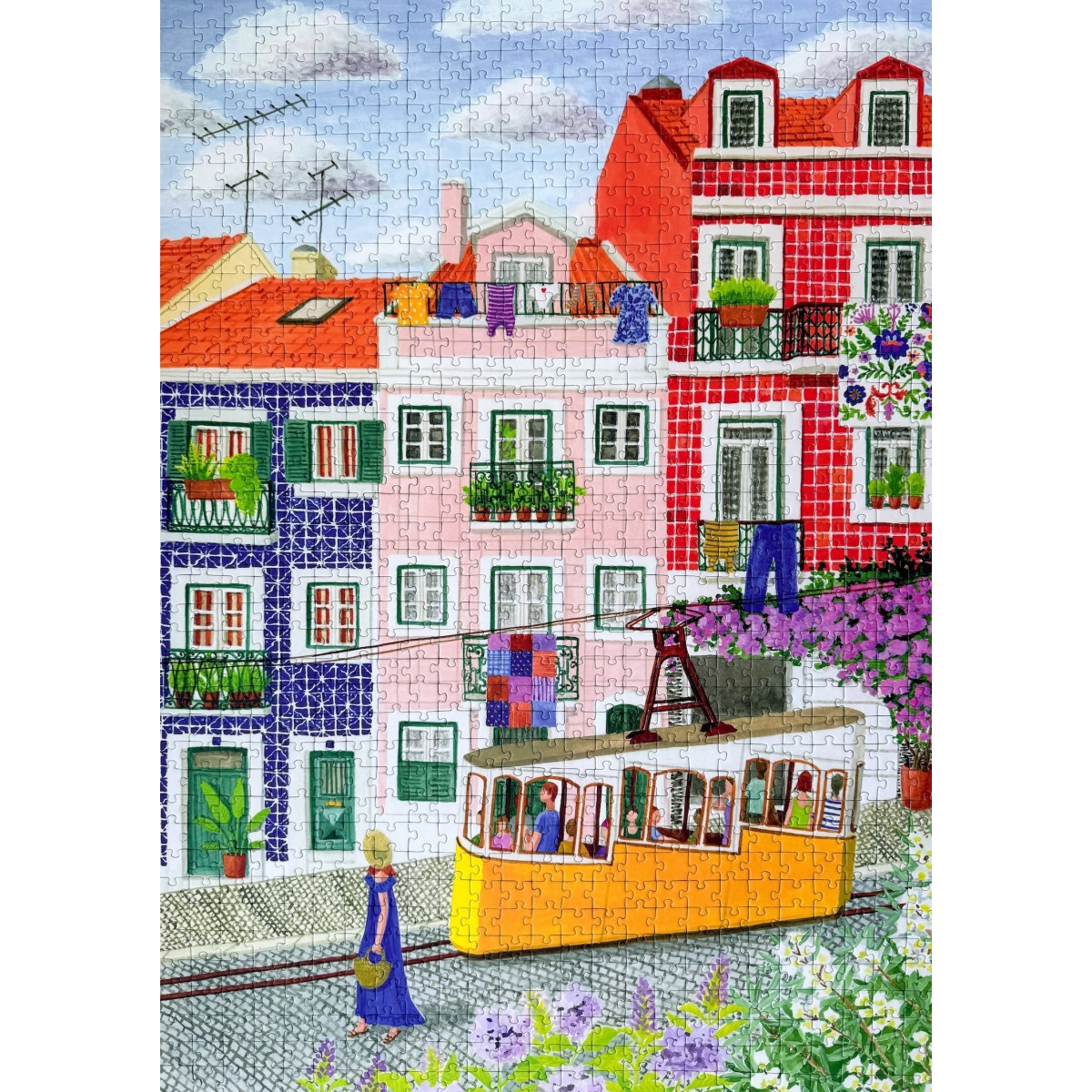 Piecely Lisbon Puzzle, 1000 Teile