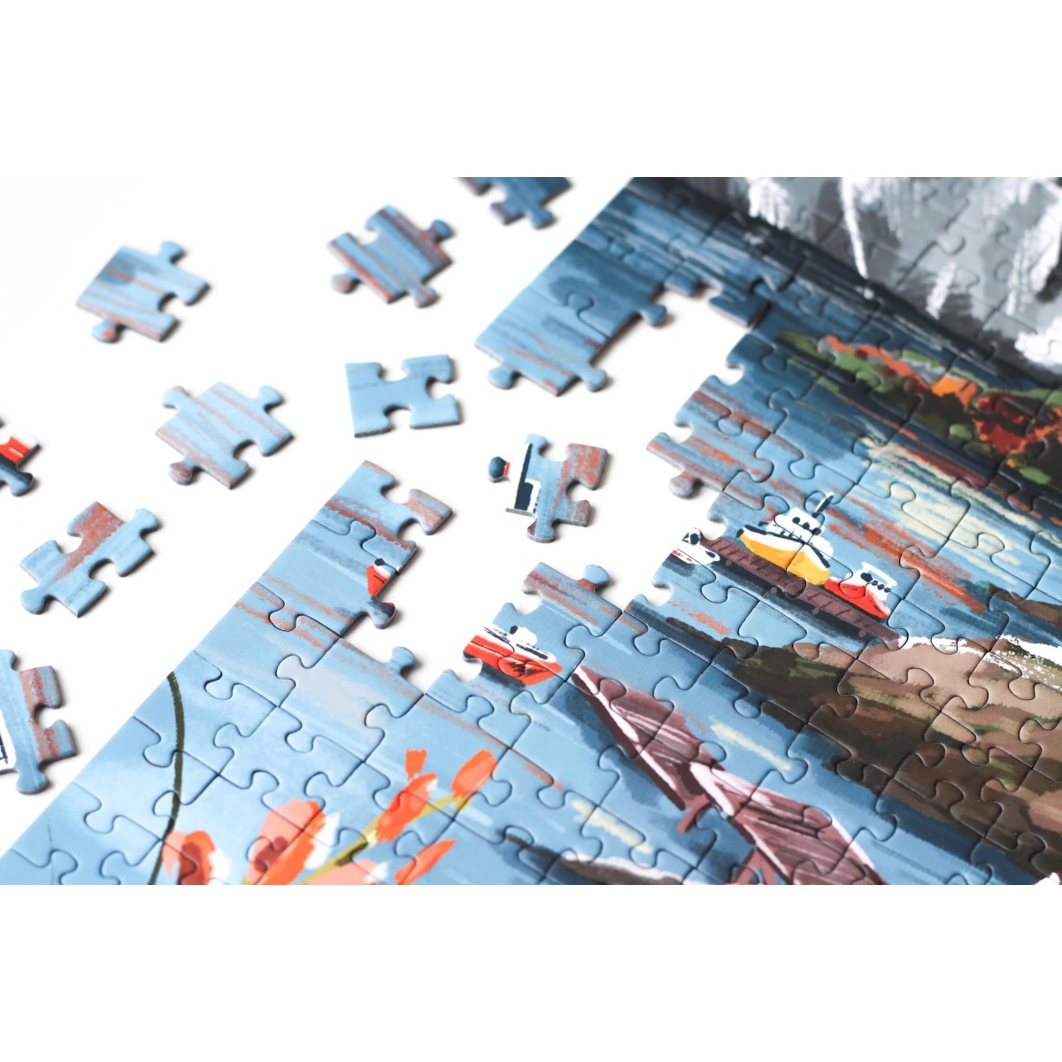 Piecely Lofoten Norway Puzzle, 1000 Teile