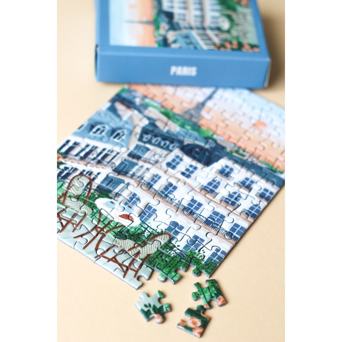 Piecely Paris Minipuzzle, 99 Teile