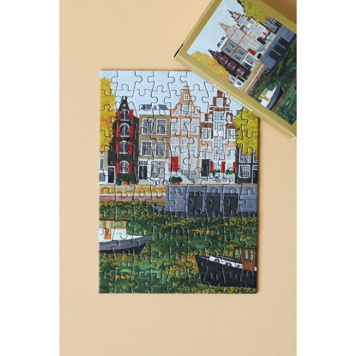 Piecely Amsterdam Minipuzzle, 99 Teile
