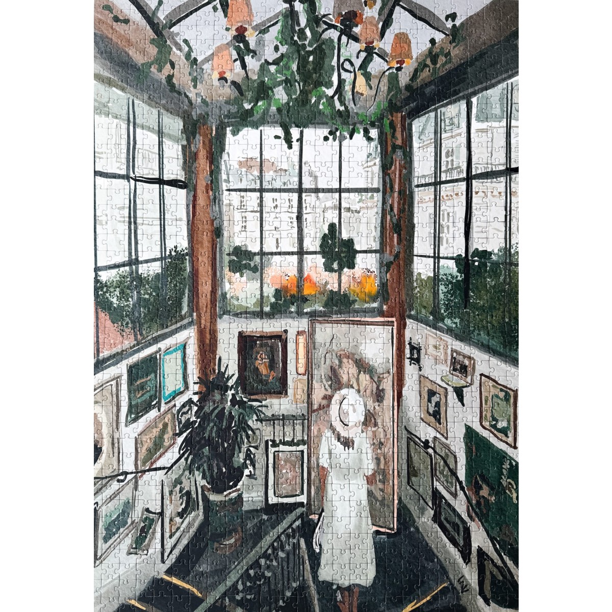 Piecely Art Gallery Puzzle, 1000 Teile