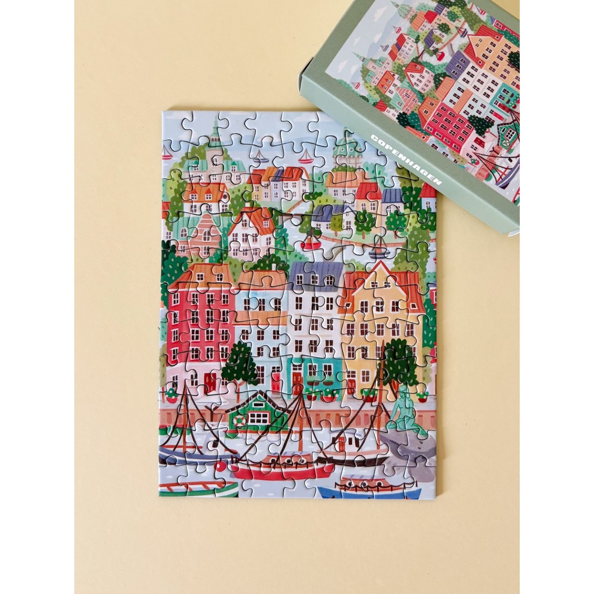 Piecely Copenhagen Minipuzzle, 99 Teile