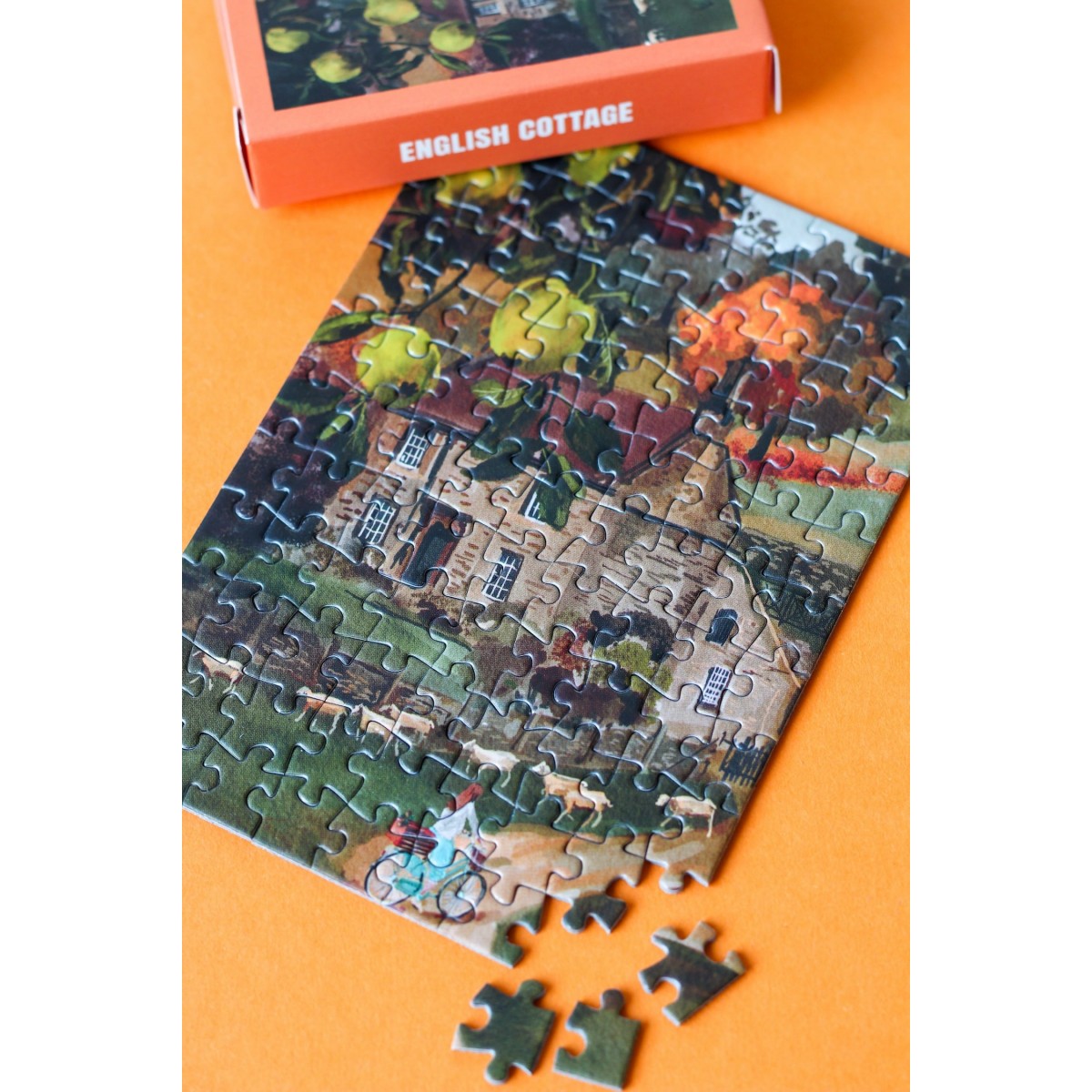 Piecely English Cottage Minipuzzle, 99 Teile