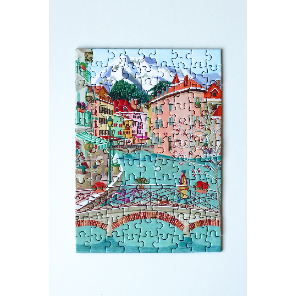 Piecely French Alps Minipuzzle, 99 Teile