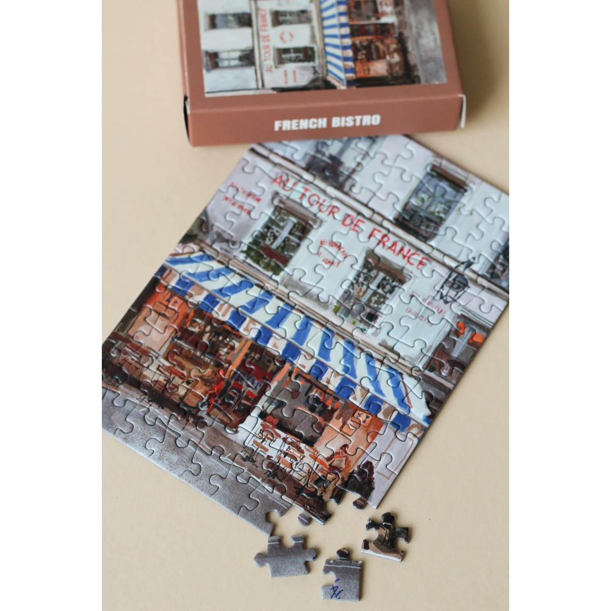 Piecely French Bistro Minipuzzle, 99 Teile