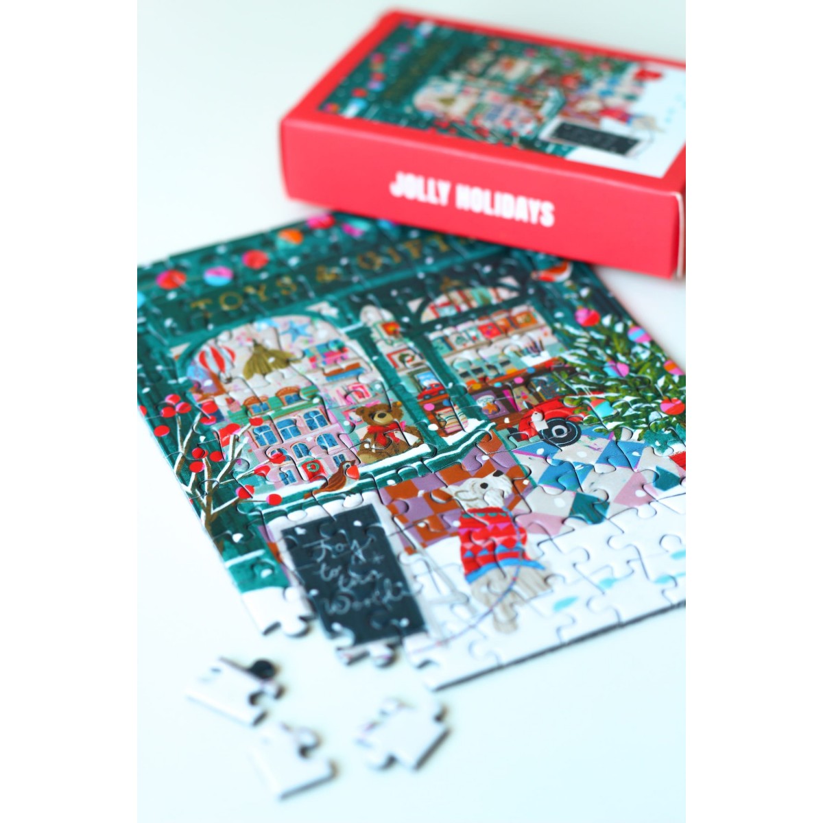 Piecely Jolly Holidays Minipuzzle, 99 Teile
