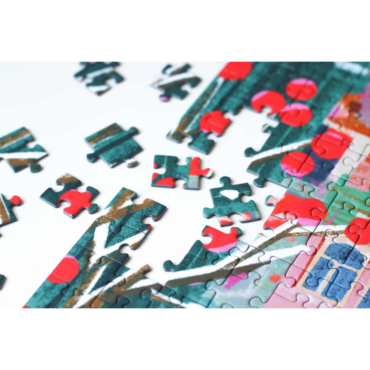 Piecely Jolly Holidays Puzzle, 1000 Teile