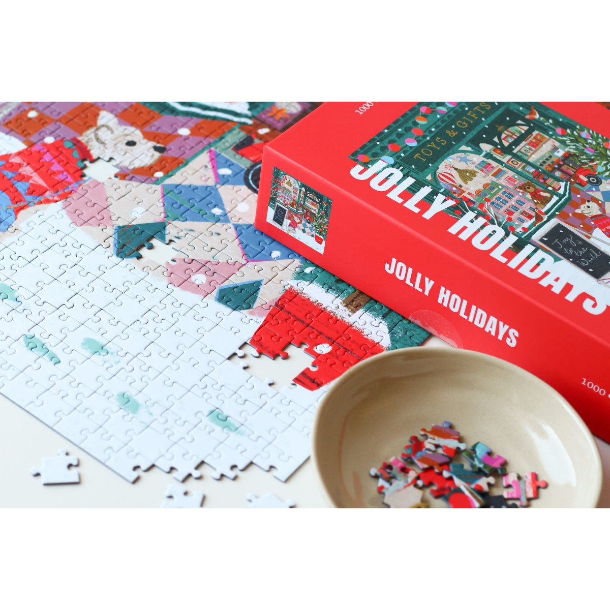 Piecely Jolly Holidays Puzzle, 1000 Teile