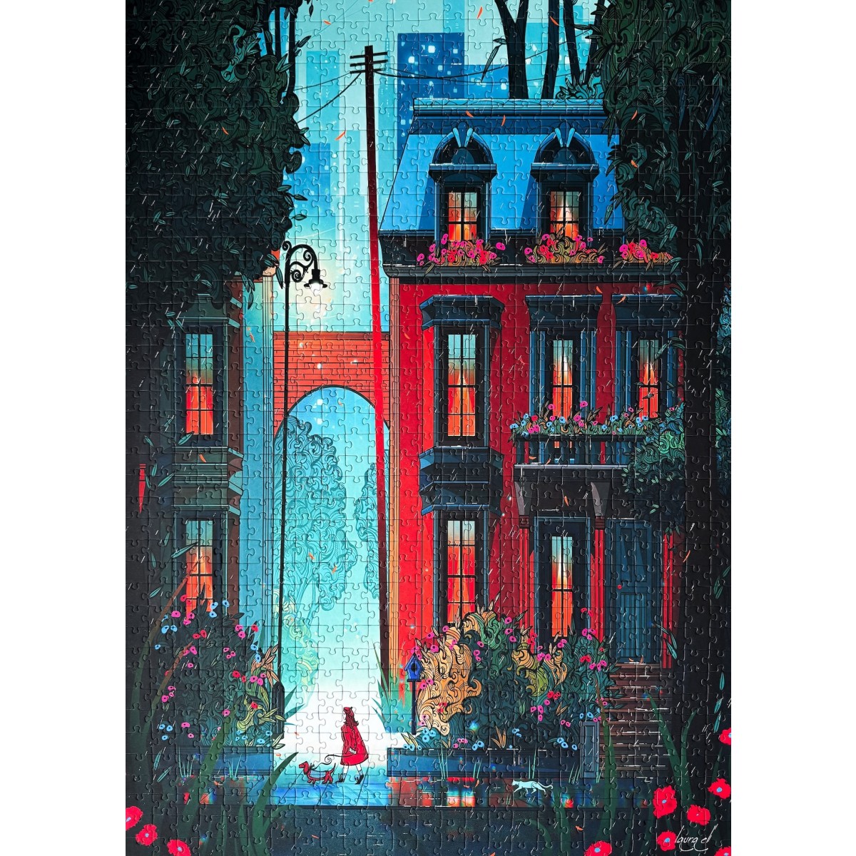 Piecely Midnight Walk Puzzle, 1000 Teile