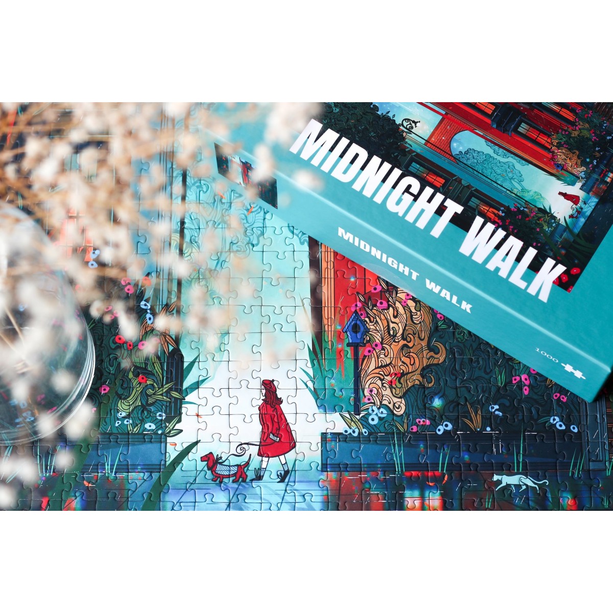 Piecely Midnight Walk Puzzle, 1000 Teile