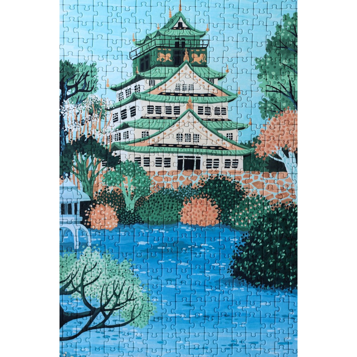 Piecely Osaka Castle Puzzle, 500 Teile