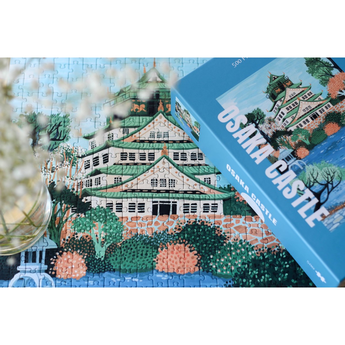 Piecely Osaka Castle Puzzle, 500 Teile