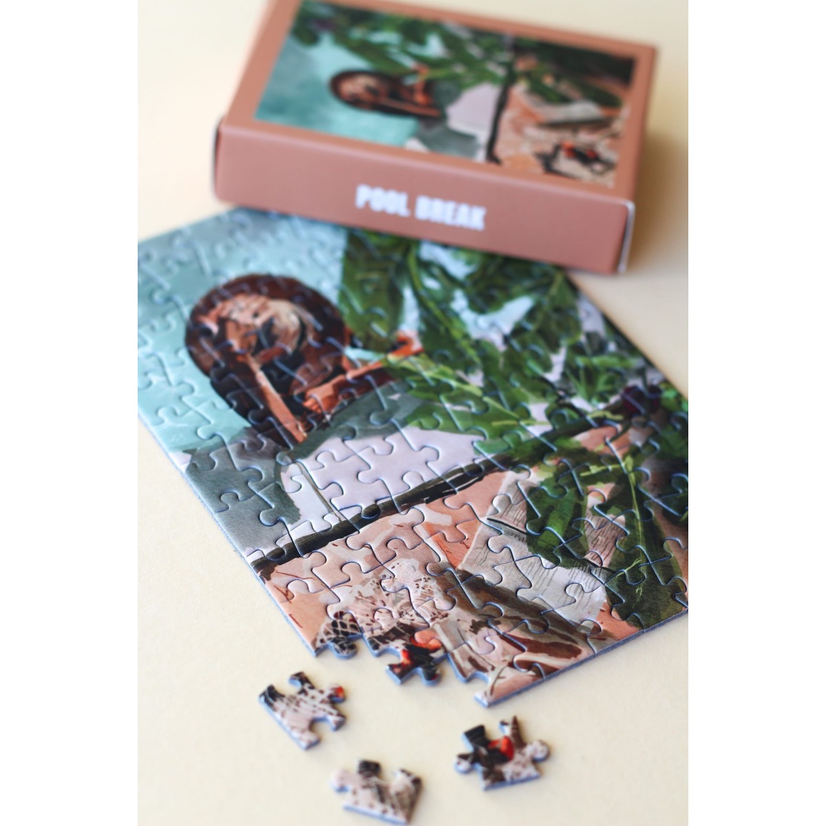 Piecely Pool Break Minipuzzle, 99 Teile